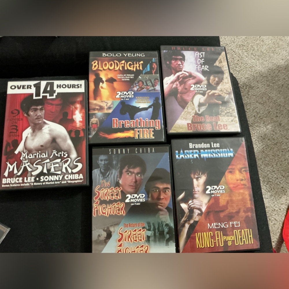 Martial Arts Masters DVD Collection - Featuring Bruce Lee